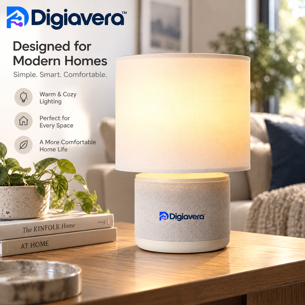 Digiavera™ Smart Bedside Lamp