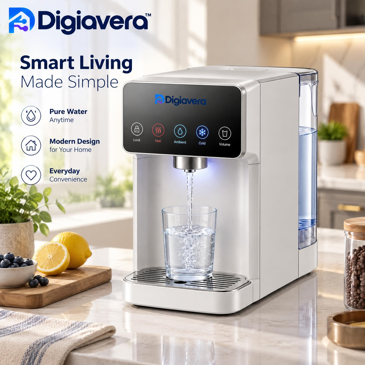 Digiavera™ Smart Water Dispenser