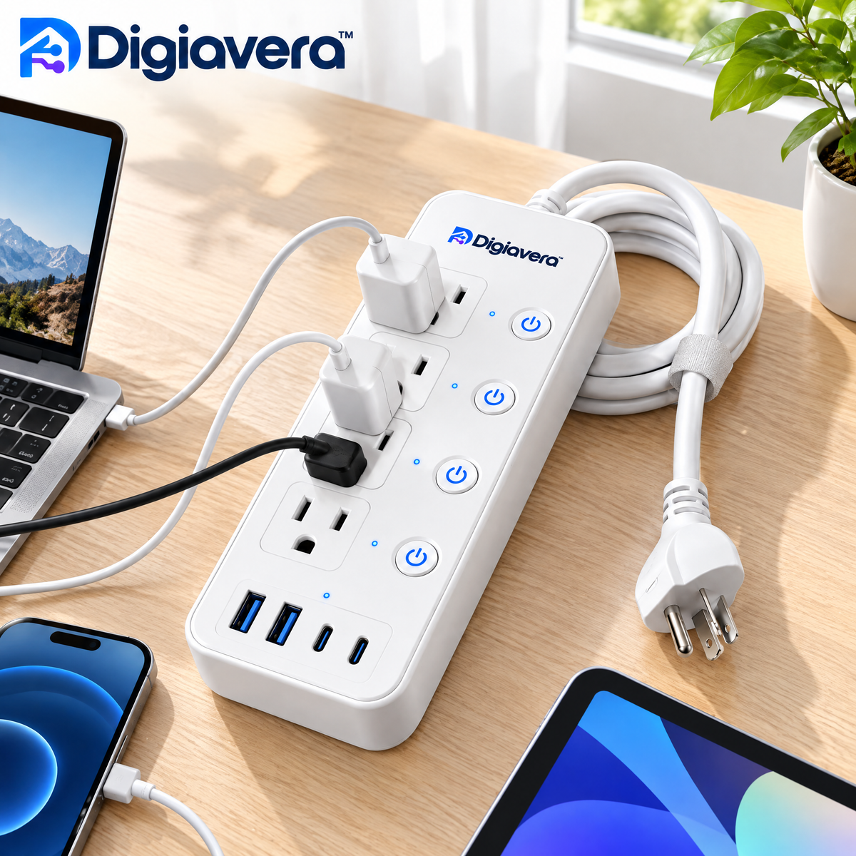 Digiavera™ Smart Power Strip