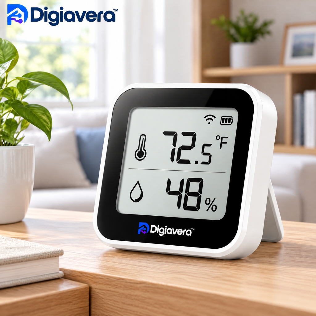 Digiavera™ Smart Temperature & Humidity Display