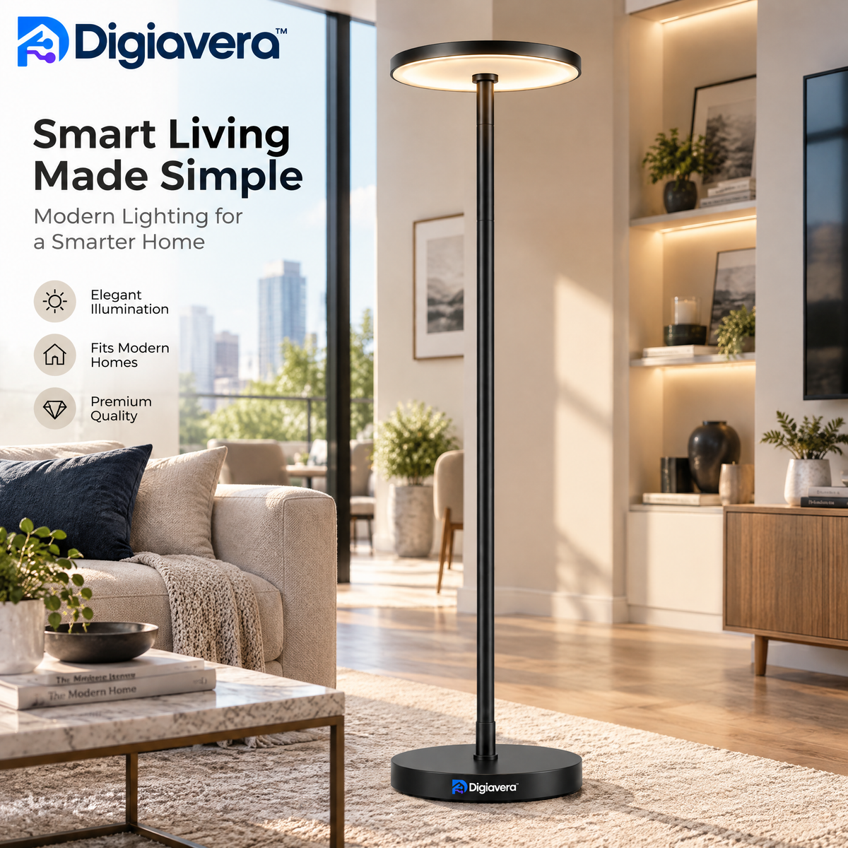 Digiavera™ Smart Floor Lamp