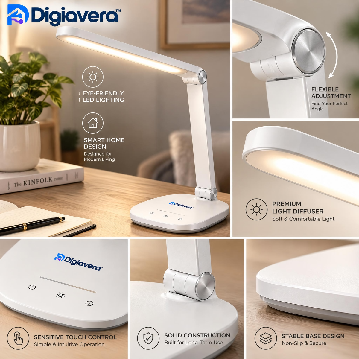 Digiavera™ Smart Desk Lamp