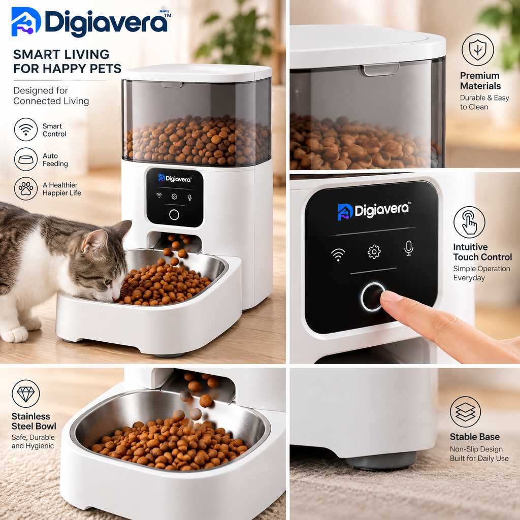 Digiavera™ Smart Pet Feeder