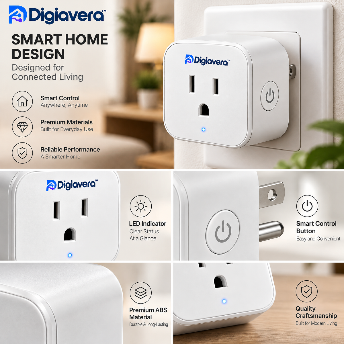 Digiavera™ Smart Plug