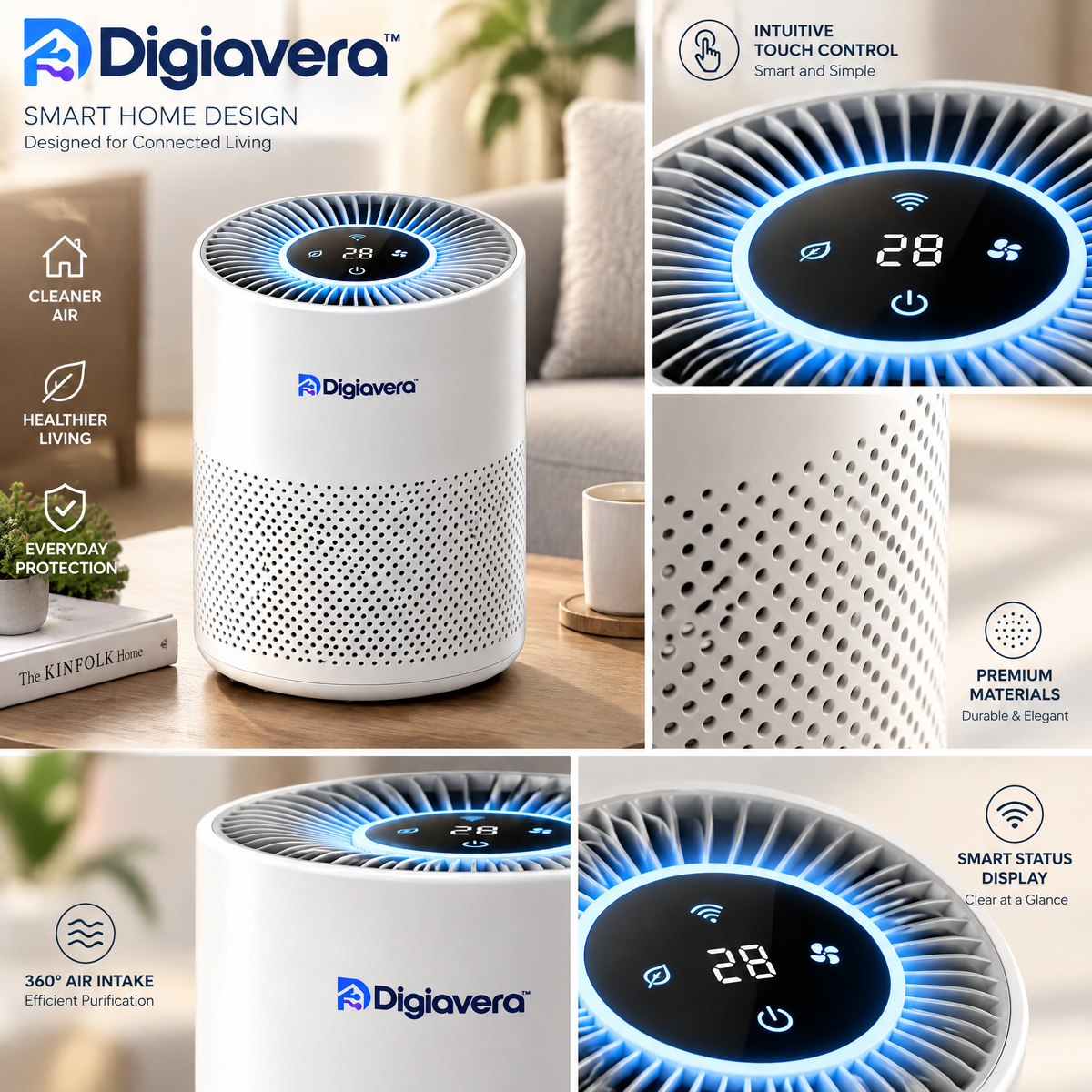 Digiavera™ Smart Air Purifier